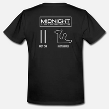 Load image into Gallery viewer, Short Sleeve T-Shirt MIDNIGHT MOTORSPORTS - FAST DRIVER -